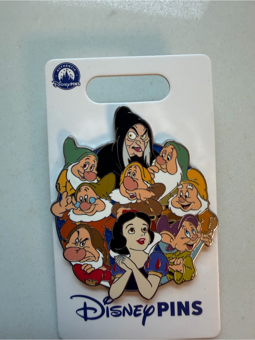 Disney Snow White & The Seven Dwarfs Enamel Pin - Multicolor